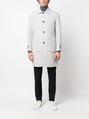 Manteau à boutons Eleventy gris