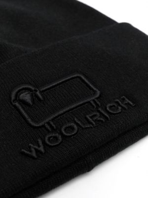 Mütze mit stickerei Woolrich schwarz