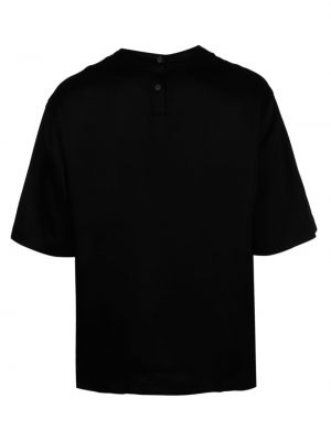 T-shirt mit rundem ausschnitt Nanushka schwarz