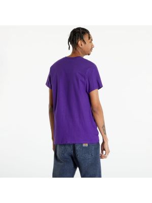 Tričko s krátkými rukávy Thrasher fialové
