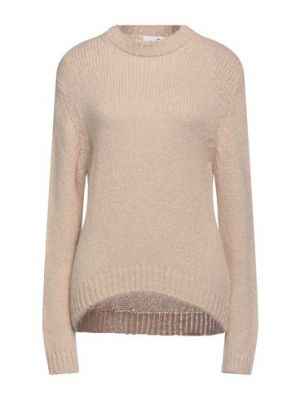 Suéter de lana de alpaca de viscosa Niu beige