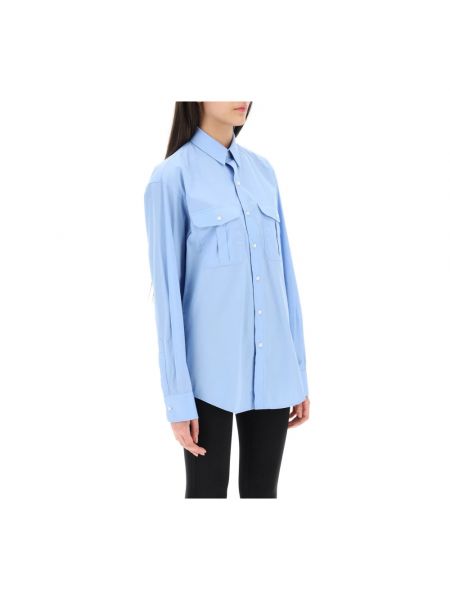 Oversize hemd Wardrobe.nyc blau