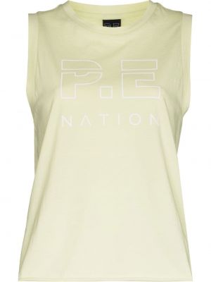 Bomull tank top P.e Nation grønn