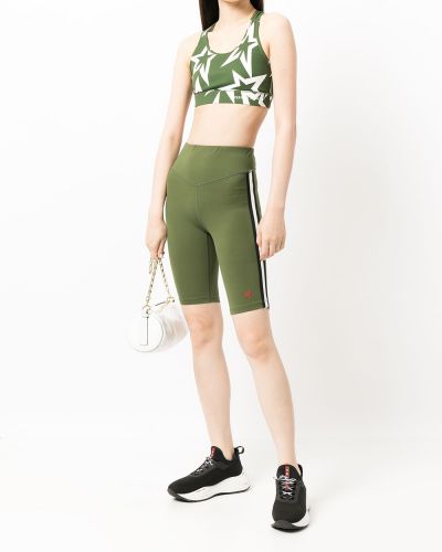 Stern shorts mit print Perfect Moment grün