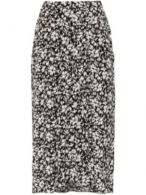 Midi suknja s cvjetnim printom s printom Isabel Marant