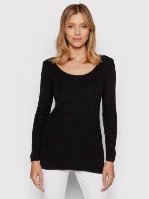 Пуловер slim Calvin Klein черно