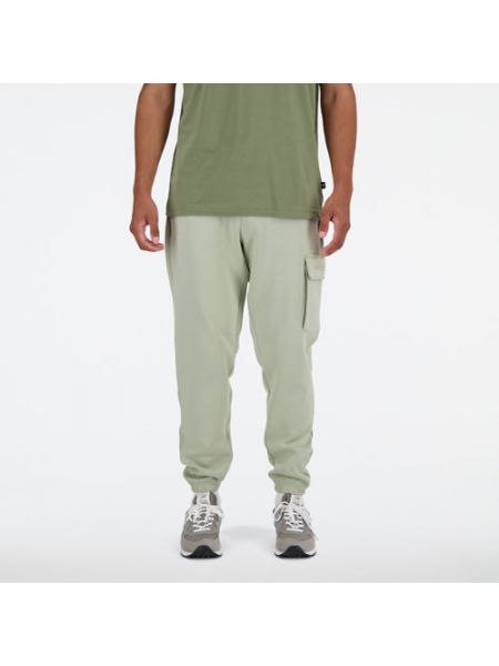 Pantalon cargo New Balance vert