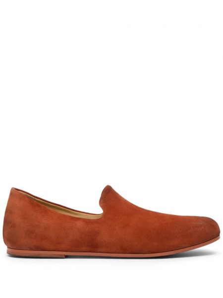 Pantofi loafer din piele de căprioară Marsell portocaliu