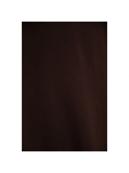 Jersey de lana de tela jersey Auralee marrón