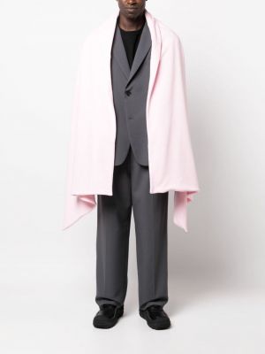 Bavlněný kabát Styland růžový
