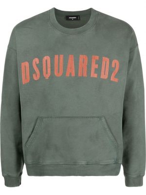 Sweatshirt Dsquared2 grön