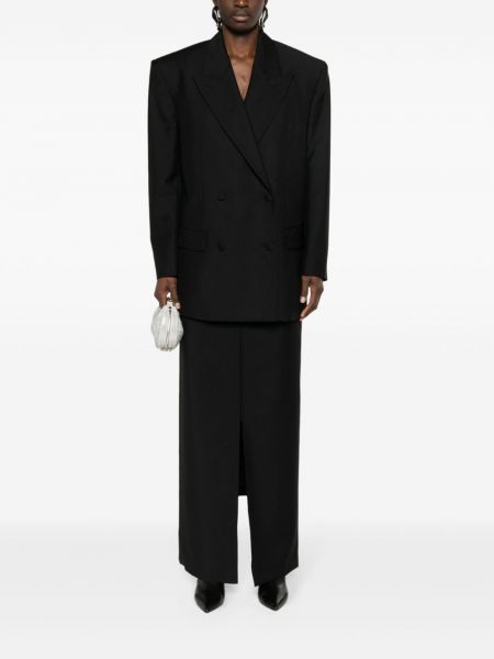 Woll blazer Givenchy schwarz