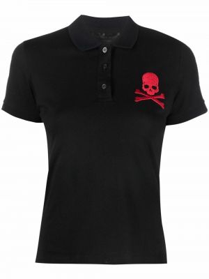 Polo majica Philipp Plein crna