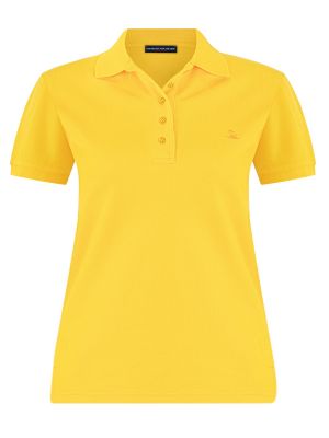 Polo majica Giorgio Di Mare žuta