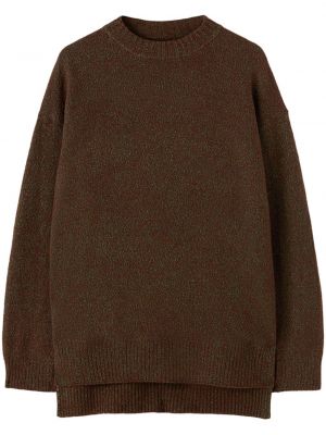 Vlnený sveter so slieňovým vzorom Jil Sander