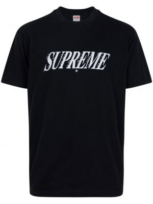 T-shirt Supreme nero