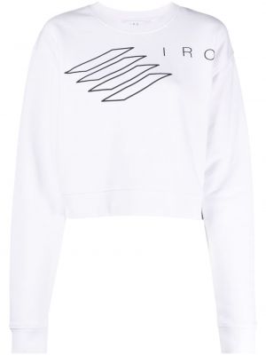 Sweatshirt mit print Iro weiß