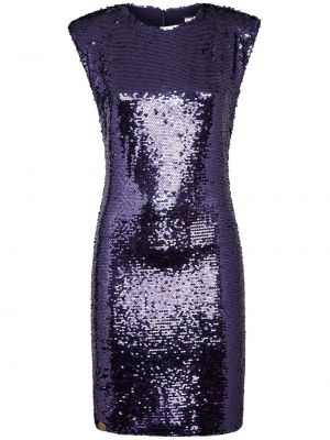 Αμάνικη κοκτέιλ φόρεμα με παγιέτες Philipp Plein