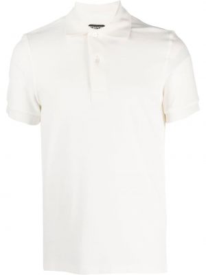 Pamučna polo majica Tom Ford bijela