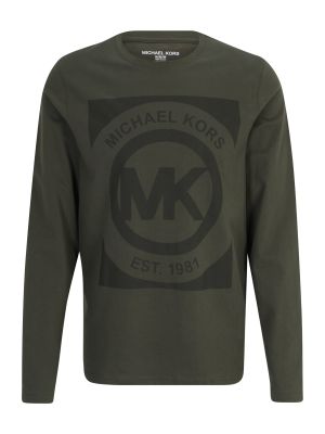 Marškinėliai ilgomis rankovėmis Michael Kors žalia
