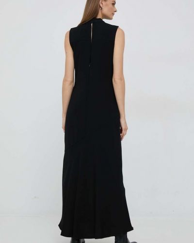 Hosszú ruha Calvin Klein fekete