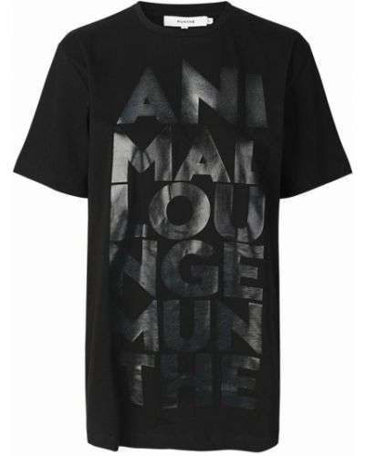 T-shirt Munthe, сzarny