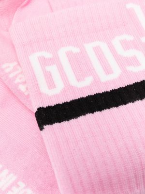 Socken mit print Gcds pink