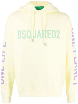 Hoodie Dsquared2 gul