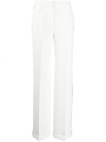 Spodnie klasyczne Off-white białe