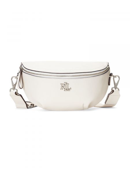 Чанта за носене на кръста Lauren Ralph Lauren бяло