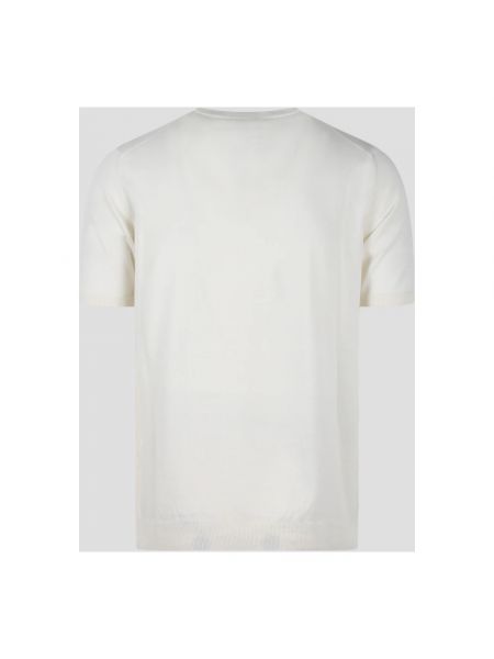 Koszulka bawełniana z krótkim rękawem Roberto Collina biała