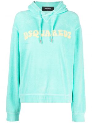 Hoodie Dsquared2 grön