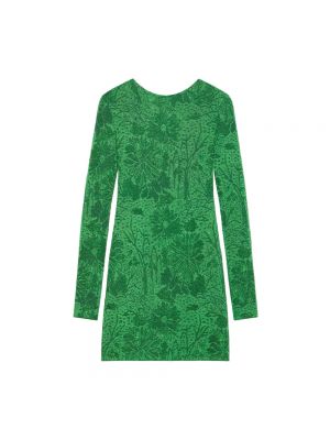 Sukienka z długim rękawem Givenchy Zielona