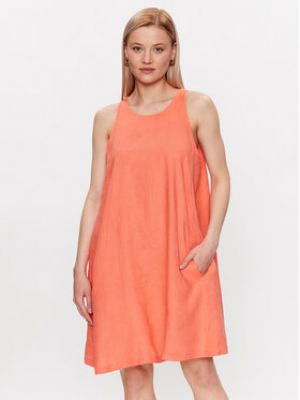 Sukienka United Colors Of Benetton pomarańczowa