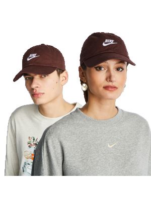 Cappello con visiera Nike marrone