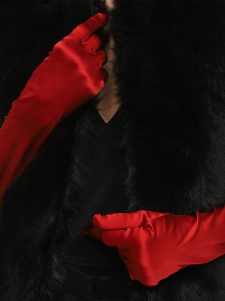 Перчатки Dolce & Gabbana красные