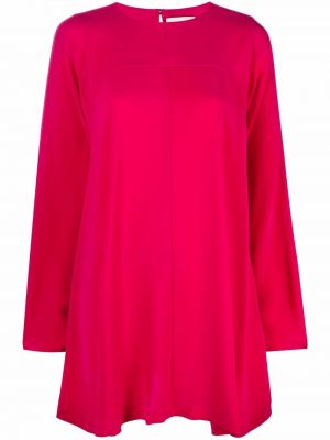 Платье мини с драпировкой Semicouture, розовый