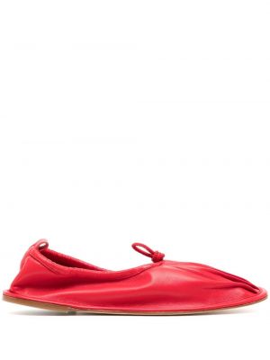 Pantofi din piele Hereu roșu