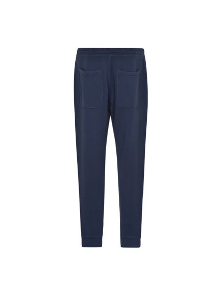 Pantalones de chándal de algodón Tom Ford azul