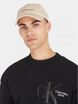 Cappello con visiera Calvin Klein Jeans grigio