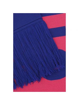 Bufanda de lana a cuadros Vetements azul