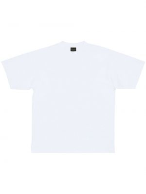 T-shirt con stampa Balenciaga bianco