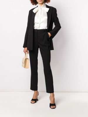 Pantalones de cintura alta Dolce & Gabbana negro