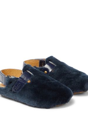 Slingback clogs for piger Pepe blå