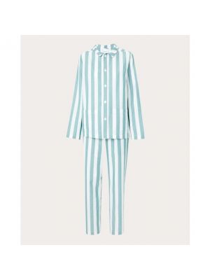 Pijama de algodón con estampado Nufferton verde