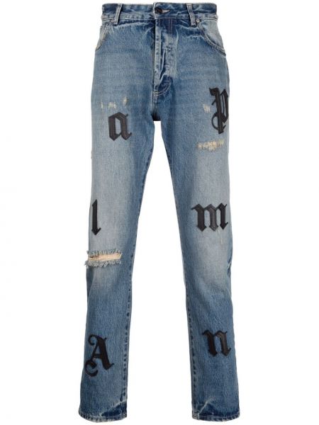 Skinny jeans Palm Angels blå