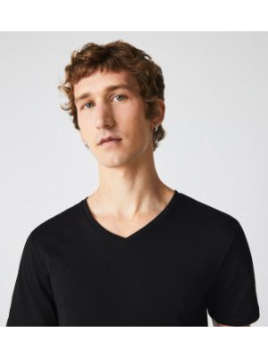 T-shirt slim Lacoste noir