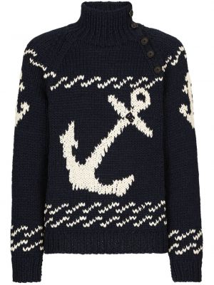 Памучен пуловер Dolce & Gabbana
