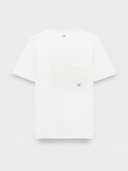 Белая футболка C.p. Company