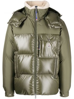 Huva jacka Moncler grön